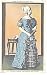 Dress Of Sarah Childress Polk Postcard