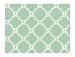 York Wallcoverings AP7493 Silhouettes Fretwork Trellis Wallpaper, Mint Green/White