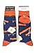 Foot Traffic, Men's Food-Themed Socks, Bacon (Men's Shoe Size 7-12)