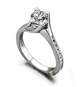Irresistible Channel Set Diamond Engagement Ring Mounting
