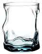 Bormioli Rocco Sorgente Double Old Fashioned Glasses, Set of 4, Gift Boxed, Blue