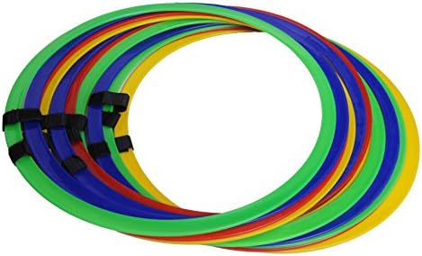 Pepup Speed Ring Agility Ladder with Bag (Set of 12 Rings), 18"