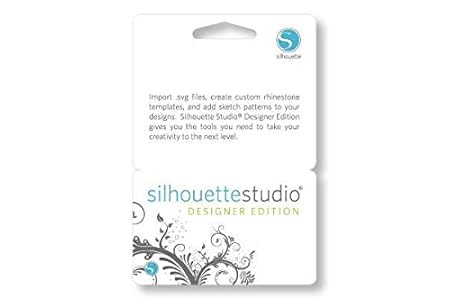 Silhouette Studio Designer Edition Software Card for Scrapbooking