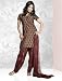 Maroon Cotton Salwar Kameez Kurta Churidhar