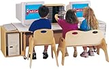 Jonti-Craft KYDZ Multi-User Computer Table/ Workstation