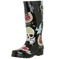 Chooka Women's Tattoo City Rainboot