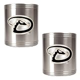 Arizona Diamondbacks Primary Logo 2 Piece Stainless Steel Can Holder Set