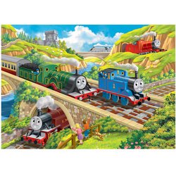 41rlOyxKvAL Ravensburger Thomas and Friends Busy Day on Sodor Floor Puzzle