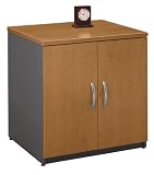 Bush Business Furniture Corsa Series Natural Cherry Storage Cabinet