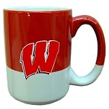 Wisconsin Badgers 2-Tone Grande Mug - NCAA College Athletics - Fan Shop Sports Team Merchandise