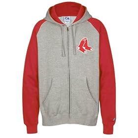 Boston Red Sox Classic Zip Full-Zip Hooded Sweatshirt