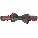family-plaid bow tie