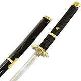 【全長104cm 本格アルミ刀身】 ワンピース ロロノア ゾロ 三刀流 二代雪走 WATER LILY製 コスプレ 剣 c003k