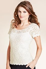 Per Una Scallop Lace Top with Camisole