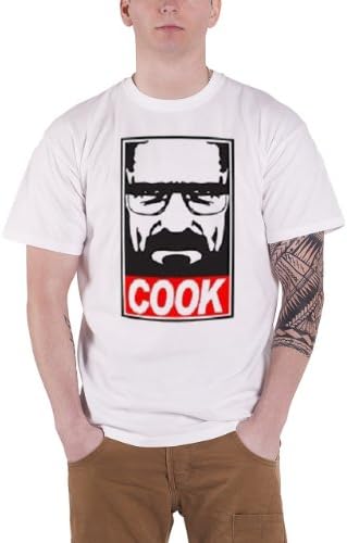 Breaking Bad Cook Official Mens New White T Shirt