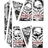 04-09 YAMAHA YFZ450: 2011 FACTORY EFFEX UNIVERSAL QUAD TRIM KIT - METAL MULISHA by Factory Effex