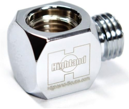 Highland by XS Scuba 90 Degree Gauge Adapter