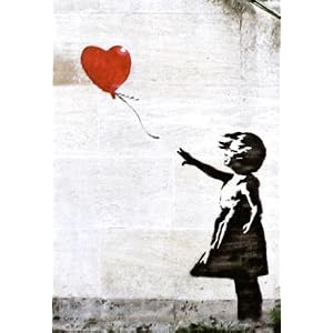 Banksy Graffiti Balloon Girl Street Art Print Poster