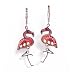 Flamingo Dangle Earrings from the Artazia Collection #773 NE