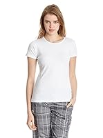 Alpine Pro Camiseta Manga Corta Thelma (Blanco)