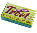 Treet Safety Razor Blades Dura Sharp Pack of 10 Individual Blades