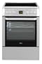Beko CSM 67300 GX Standherd / 60 cm / A / 0.92 kWh / Hei�luft mit Ringheizk�rper / 65 Liter Backofenvolumen / edelstahl