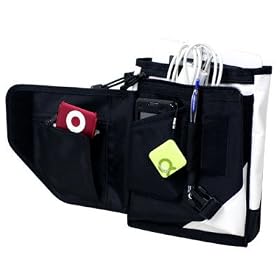 Kindle 2: Amazon's Wireless Reading Device Cross Body Drawstring Bag - White