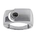 10k White Gold Black Diamond Men's Ring (1/2 cttw)