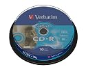 Verbatim CD-R Rohlinge 52x 700MB SuperAZO Light Scribe 10er Spindel