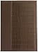 Canvas Refillable Journal / Diary, Brown Leather Spine, 6x8