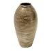 EXP Handcrafted Sleek Charcoal Terracotta Cylinder Vase