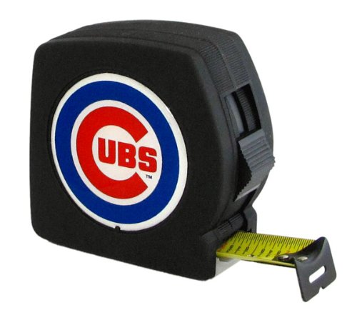 Chicago Cubs - MLB 25' Black Tape Measure