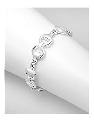 Horseshoes bracelet by Continental Couture In 92.5 Sterling Silver Bracelet