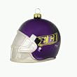 East Carolina Pirates NCAA Glass Football Helmet Ornament (3)"