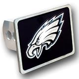 Philadelphia Eagles Large Zinc Trailer Hitch Cover - NFL Football Fan Shop Sports Team Merchandise