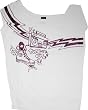 Emily the Strange juniors women's shirt tee Tuned Out White