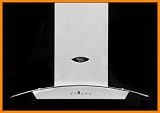 LessCare LH5-36G Island Mount 36 Stainless Steel Range Hood (Vent)