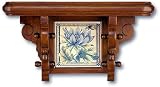 Small Ceramic Tile Wall Shelf