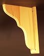 Waddell 7x11 Pine Shelf Bracket [CAPITOL CITY LUMBER]
