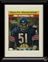 Framed Dick Butkus Sports Illustrated Autograph Print - 9/21/1970