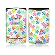 Flower Power Design Protective Skin Decal Sticker for Motorola RAZR V3xx Cell Phones