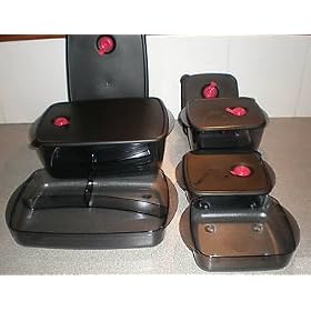 Tupperware 5 Pc. Vent 'N Serve Large Set by Tupperware