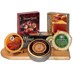 Cheese Board Gift Basket by Cheese Boards