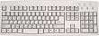 Korean - English (White/Ivory) USB Computer Keyboard