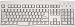 Korean - English (White/Ivory) USB Computer Keyboard Image