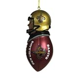 SC Sports NFL New Orleans Saints Team Tacklers Ornament (Set of 2)