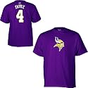 Reebok Minnesota Vikings Brett Favre Name & Number Short Sleeve T-Shirt