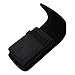 Galaxy S6, Galaxy S6 Edge Belt Case, Bomea Rugged Nylon Galaxy S6 S6 Edge Case with Metal Belt Clip Holster Cover (XL Size Fits with Otterbox/Lifeproof Case/Battery Case On) Black