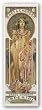 Moet by Alphonse Mucha 12"x36" Art Print Poster