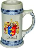 Maddock Family Crest Stein / Coat of Arms beer mug